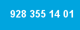 928 355 14 01 928 355 14 01